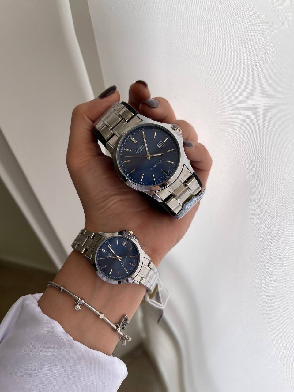 ساعت کاسیو صفحه آبی