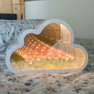 چراغ خواب گل لاله بینهایت | هدیهای خاص برای خاصترینها